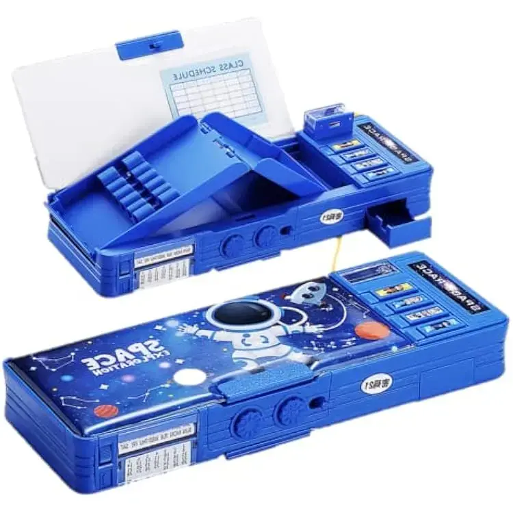 Multi-Compartment Stationery Box – Robot Design 