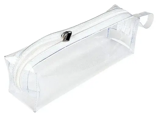 Transparent Zip Pouch – Aesthetic Edition 