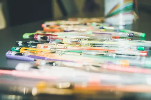 Octane Colour Burst Gel Pen Set (10 pcs)